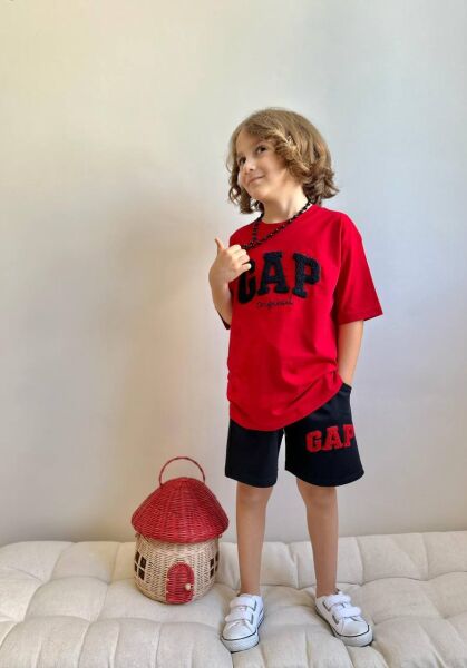 Punch İşlemeli Erkek Çocuk Alt Üst Takım